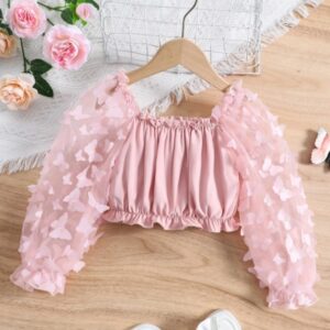 Blusinha Charme Borboleta