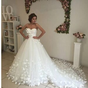 Vestido Noiva Borboleta