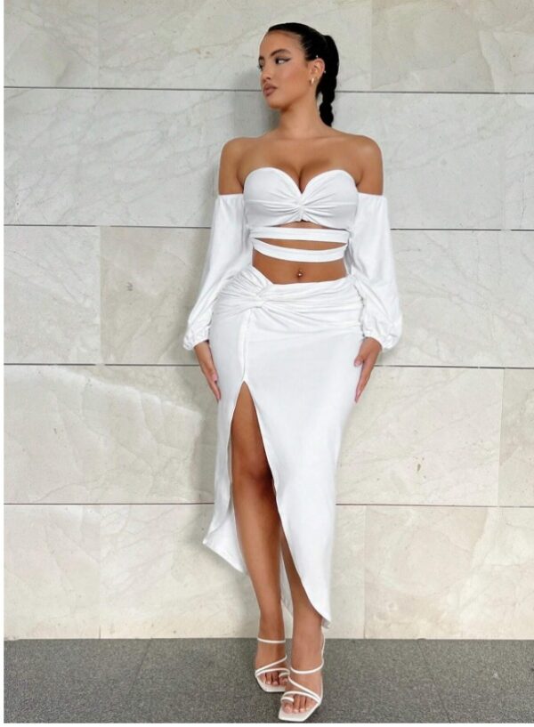 Conjunto Midi Sexy branco