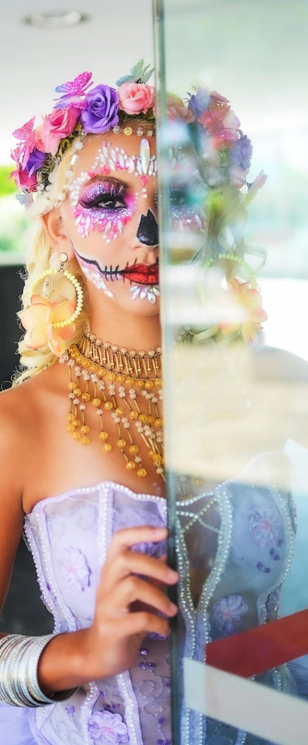 Ensaio Caveira Mexicana La Catrina, fotografo Roberto Senna 2024