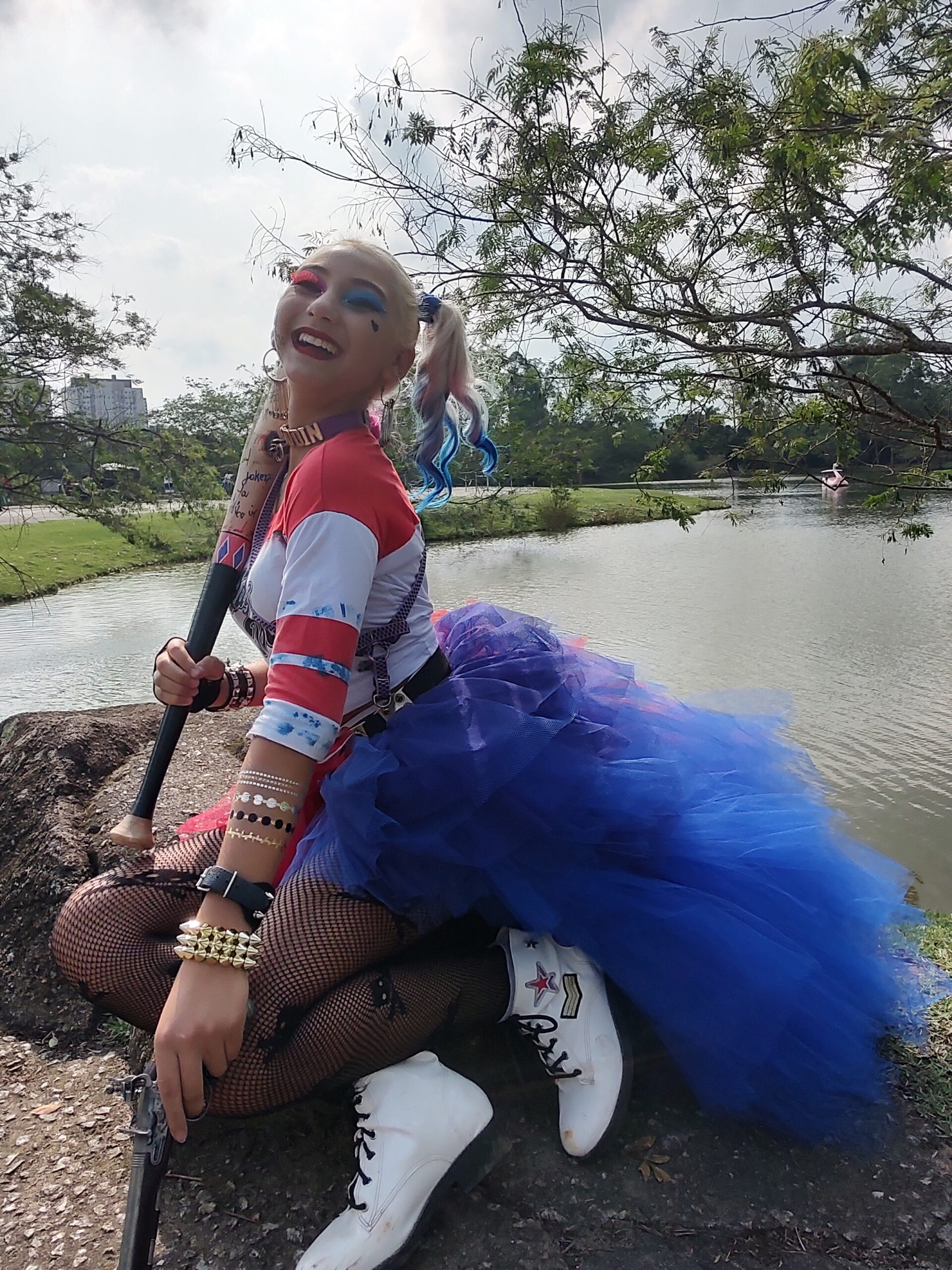 Cosplay Arlequina Parque do Centenário