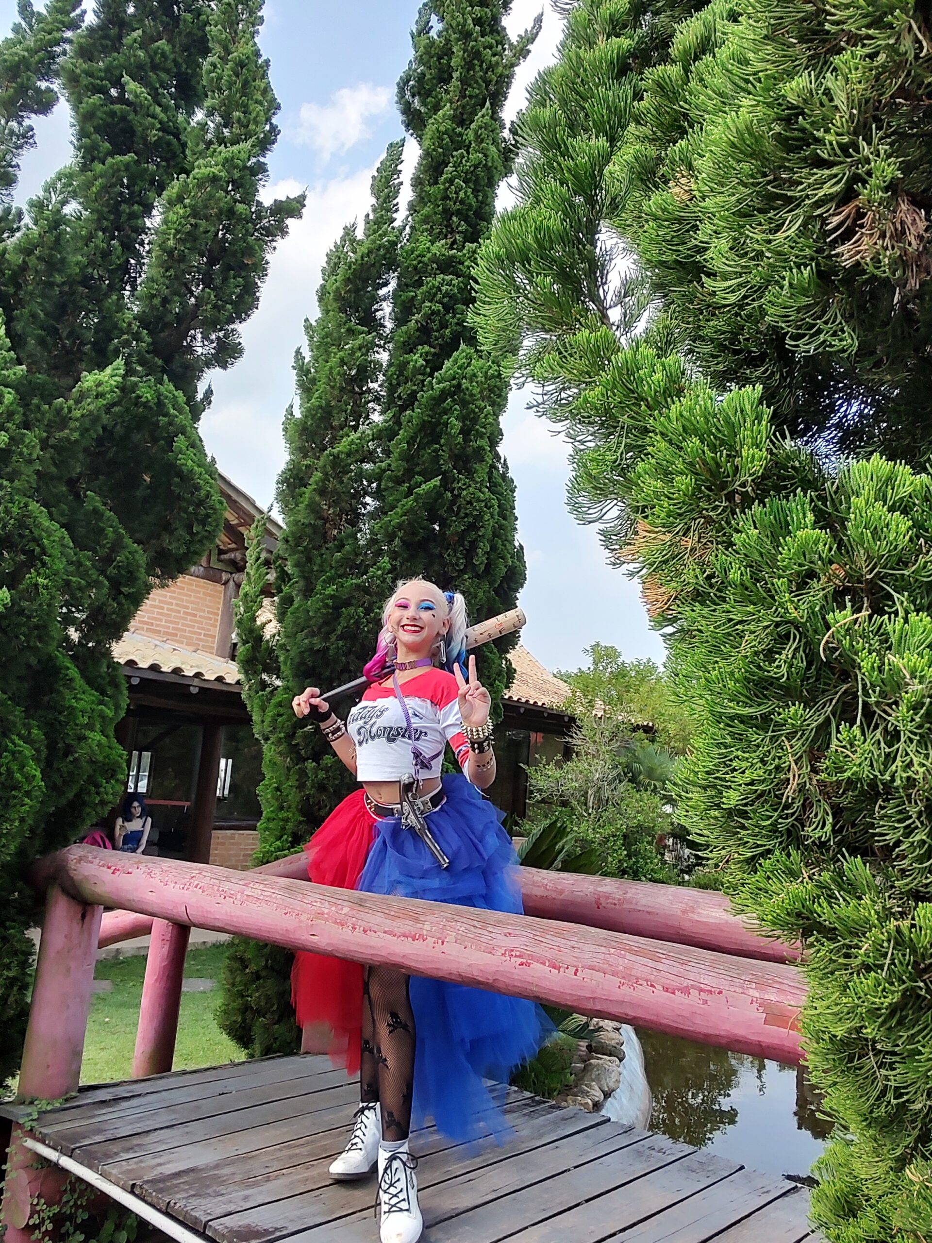 Cosplay Arlequina Parque do Centenário