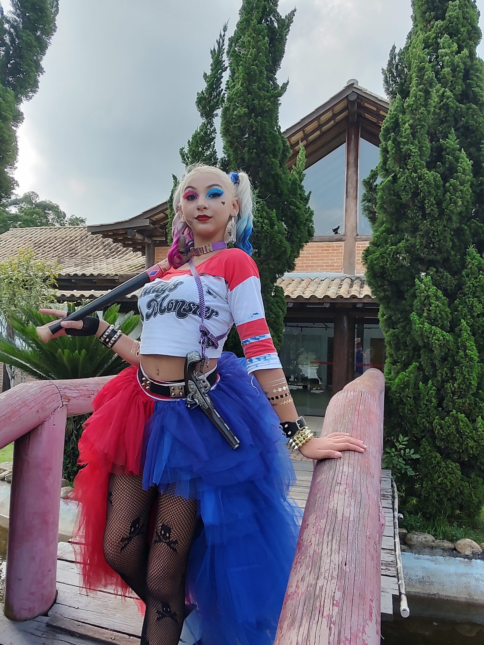 Cosplay Arlequina Parque do Centenário