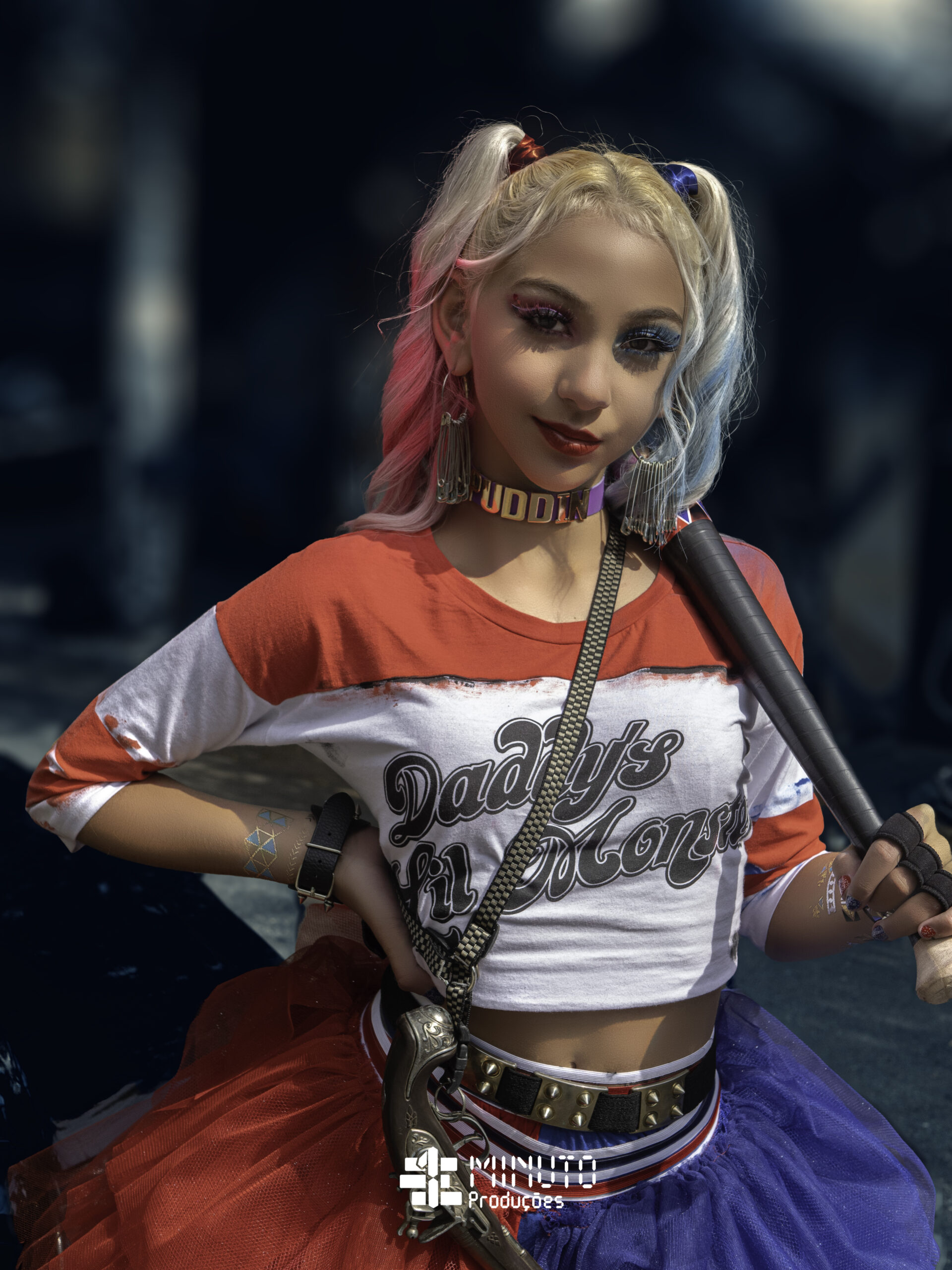 Ensaio Seriado Arlequina, fotografo Hélio Barbozza, da 1 Minuto Produções