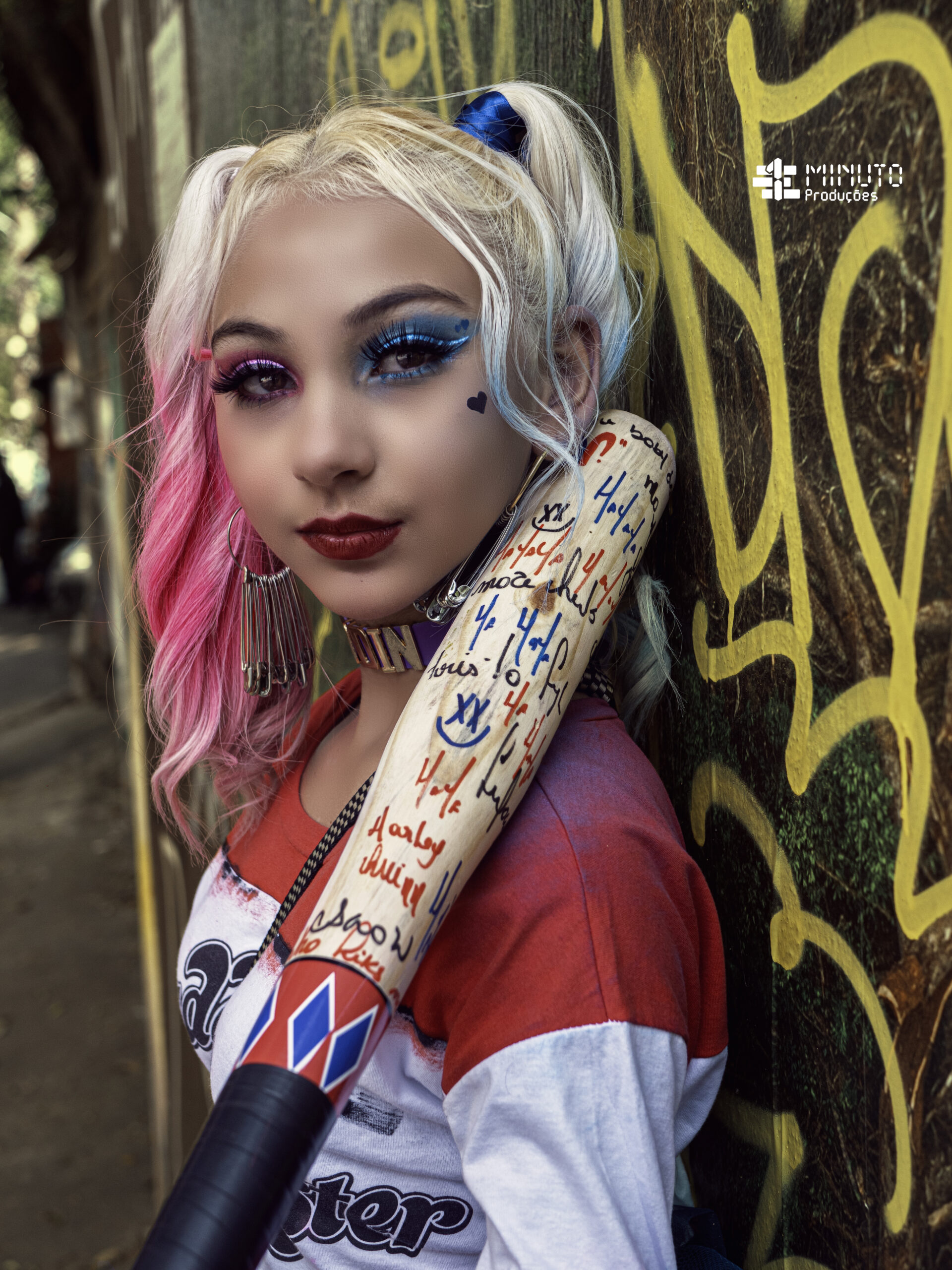 Ensaio Seriado Arlequina, fotografo Hélio Barbozza, da 1 Minuto Produções