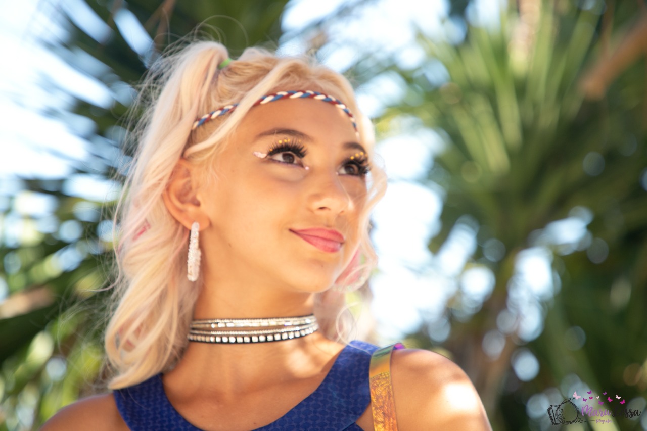 Modelo Allanice Fashion, fotografa Maru Lessa, evento Conecta Kids