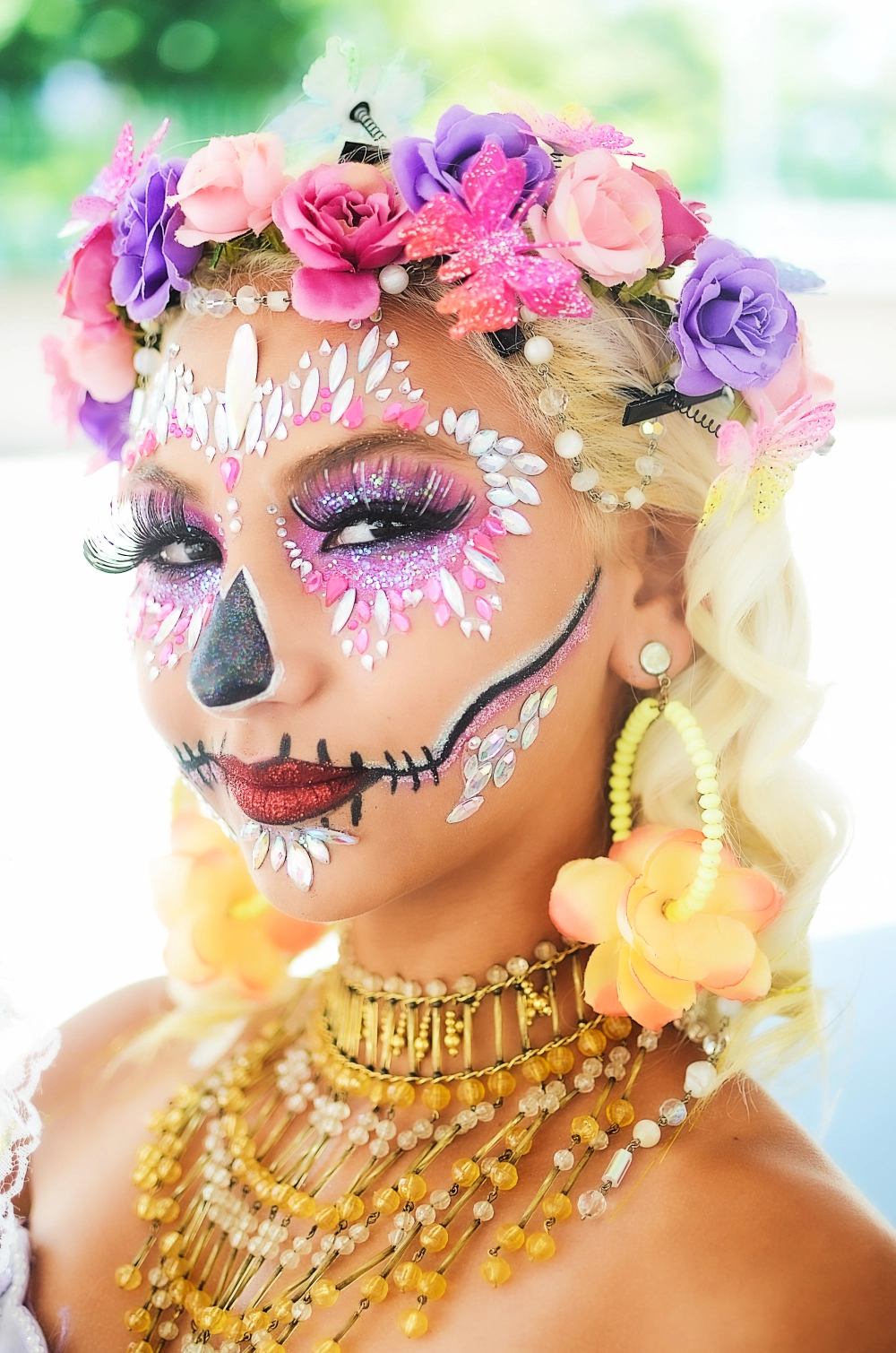 Ensaio Caveira Mexicana La Catrina, fotografo Roberto Senna 2024