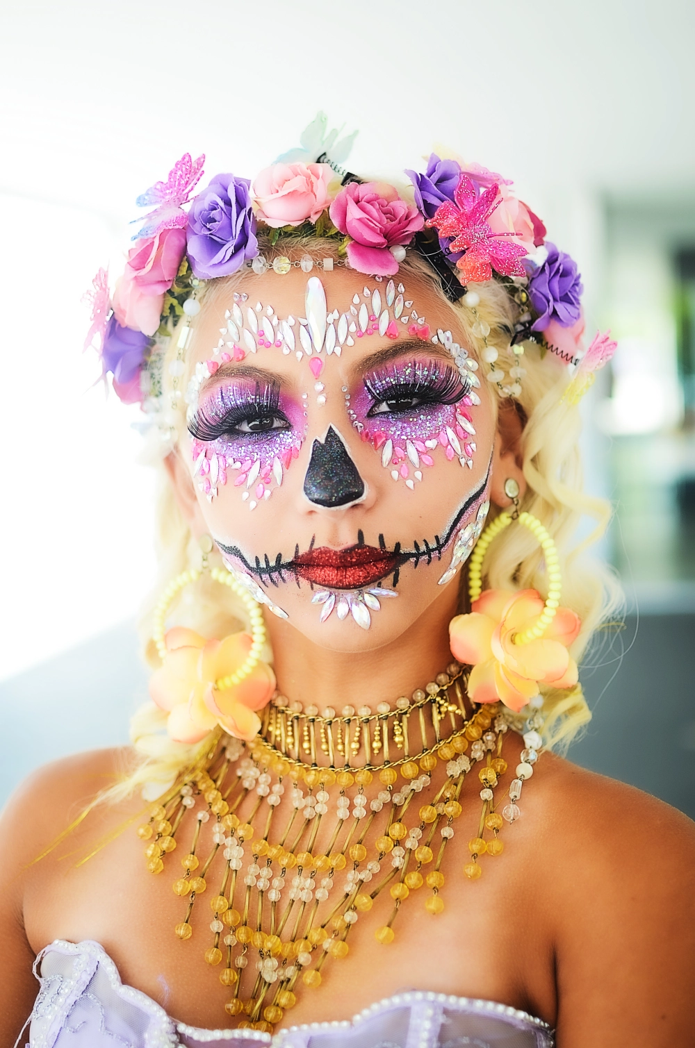 Ensaio Caveira Mexicana La Catrina, fotografo Roberto Senna 2024
