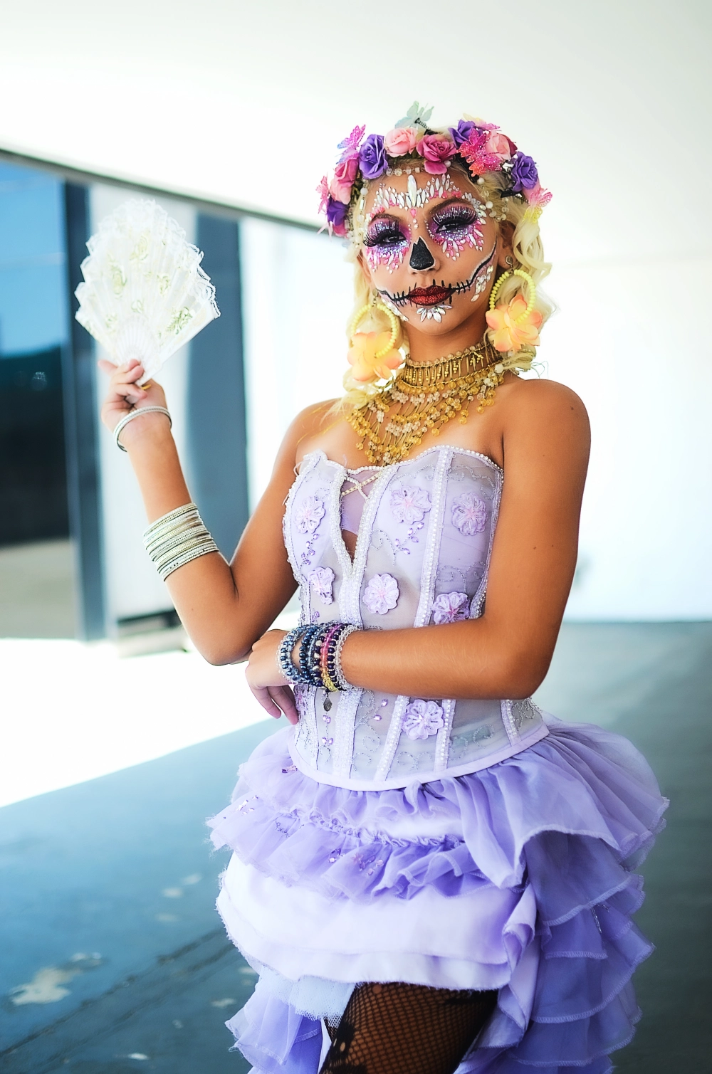 Ensaio Caveira Mexicana La Catrina, fotografo Roberto Senna 2024