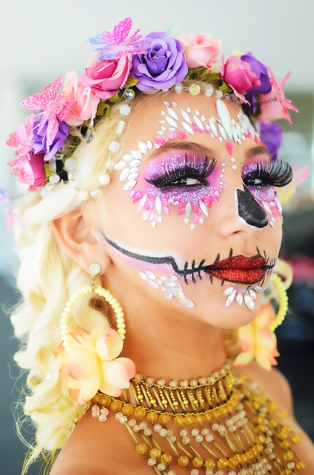 Ensaio Caveira Mexicana La Catrina, fotografo Roberto Senna 2024