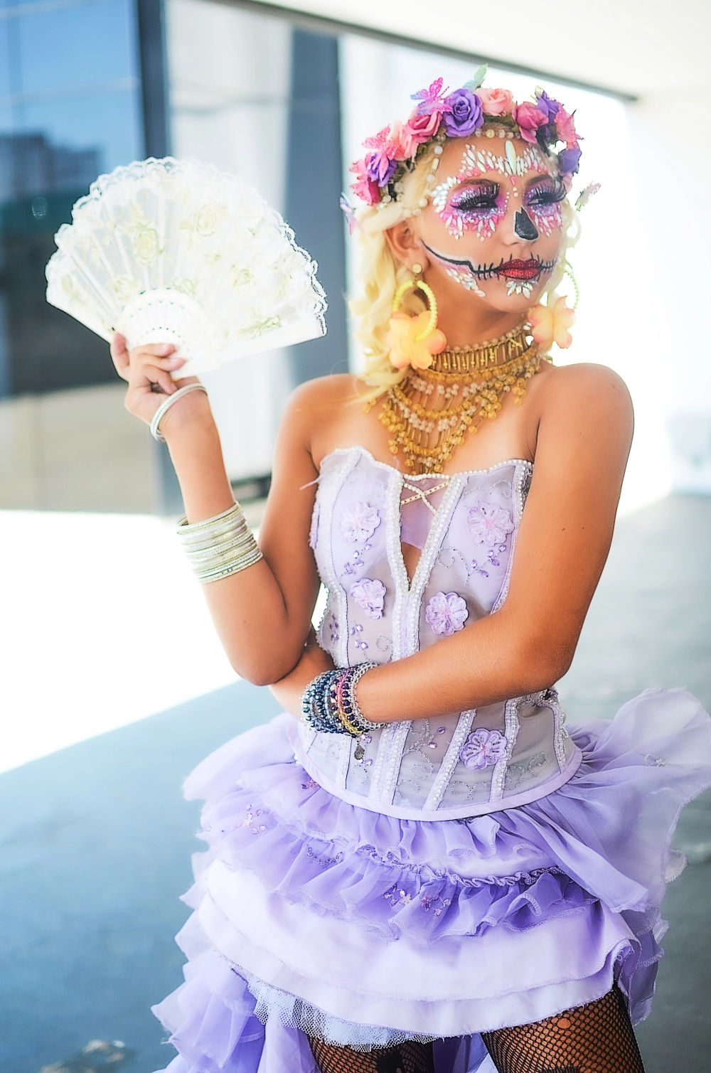 Ensaio Caveira Mexicana La Catrina, fotografo Roberto Senna 2024