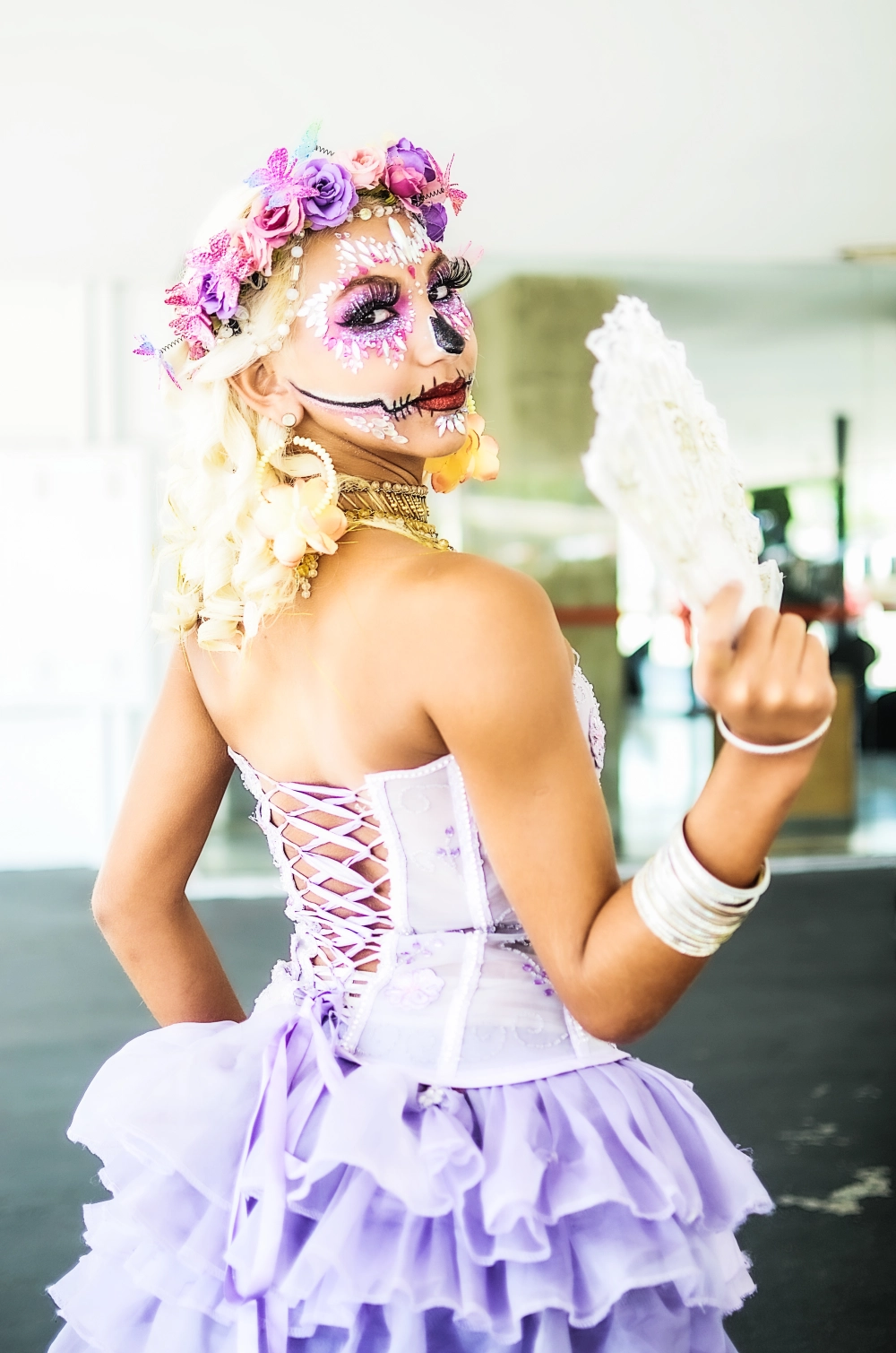 Ensaio Caveira Mexicana La Catrina, fotografo Roberto Senna 2024