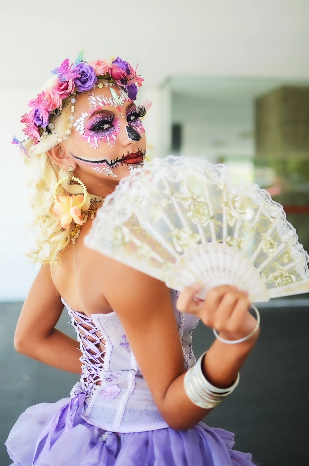 Ensaio Caveira Mexicana La Catrina, fotografo Roberto Senna 2024