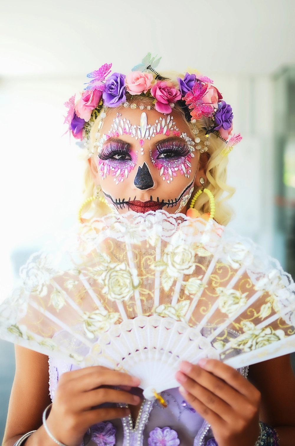 Ensaio Caveira Mexicana La Catrina, fotografo Roberto Senna 2024