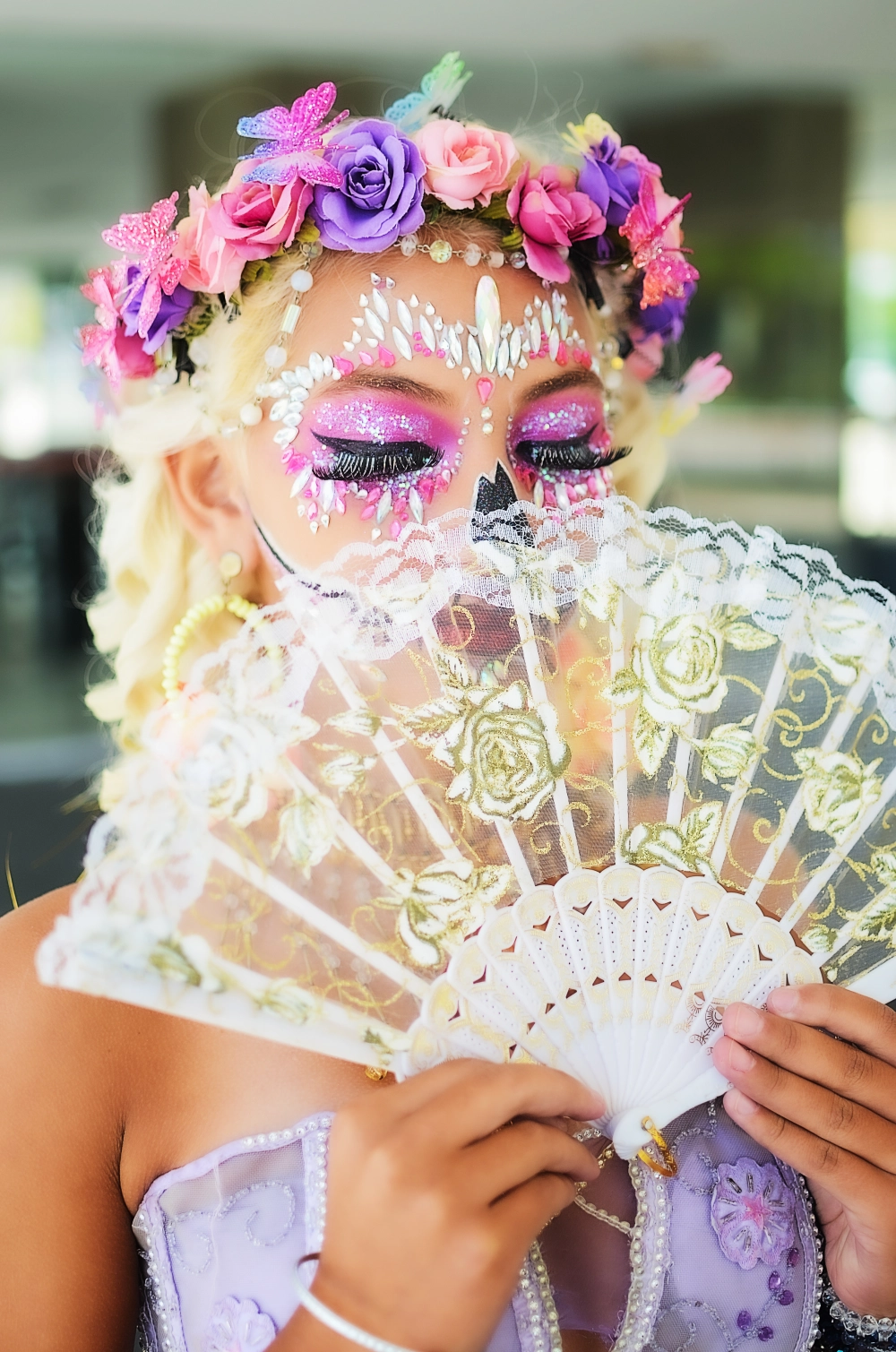 Ensaio Caveira Mexicana La Catrina, fotografo Roberto Senna 2024