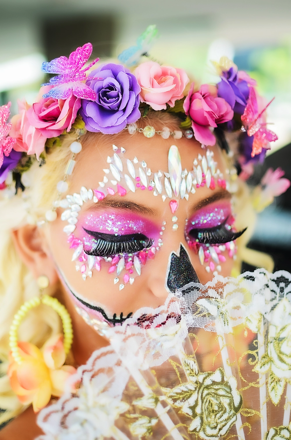 Ensaio Caveira Mexicana La Catrina, fotografo Roberto Senna 2024