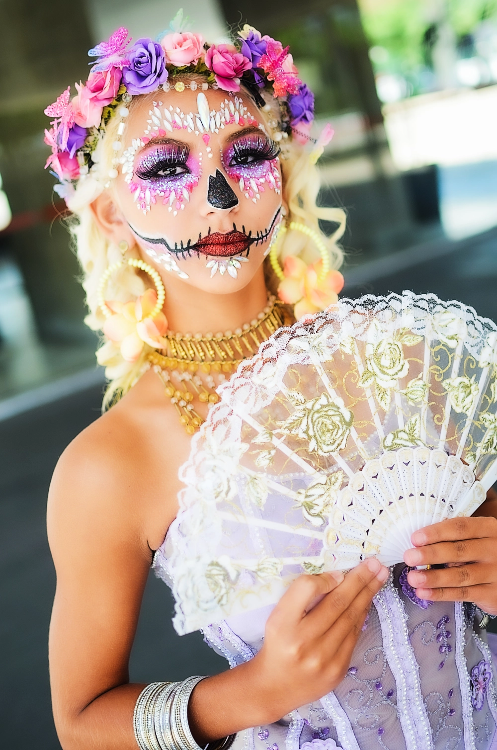 Ensaio Caveira Mexicana La Catrina, fotografo Roberto Senna 2024