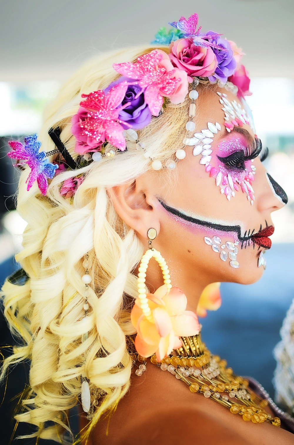 Ensaio Caveira Mexicana La Catrina, fotografo Roberto Senna 2024