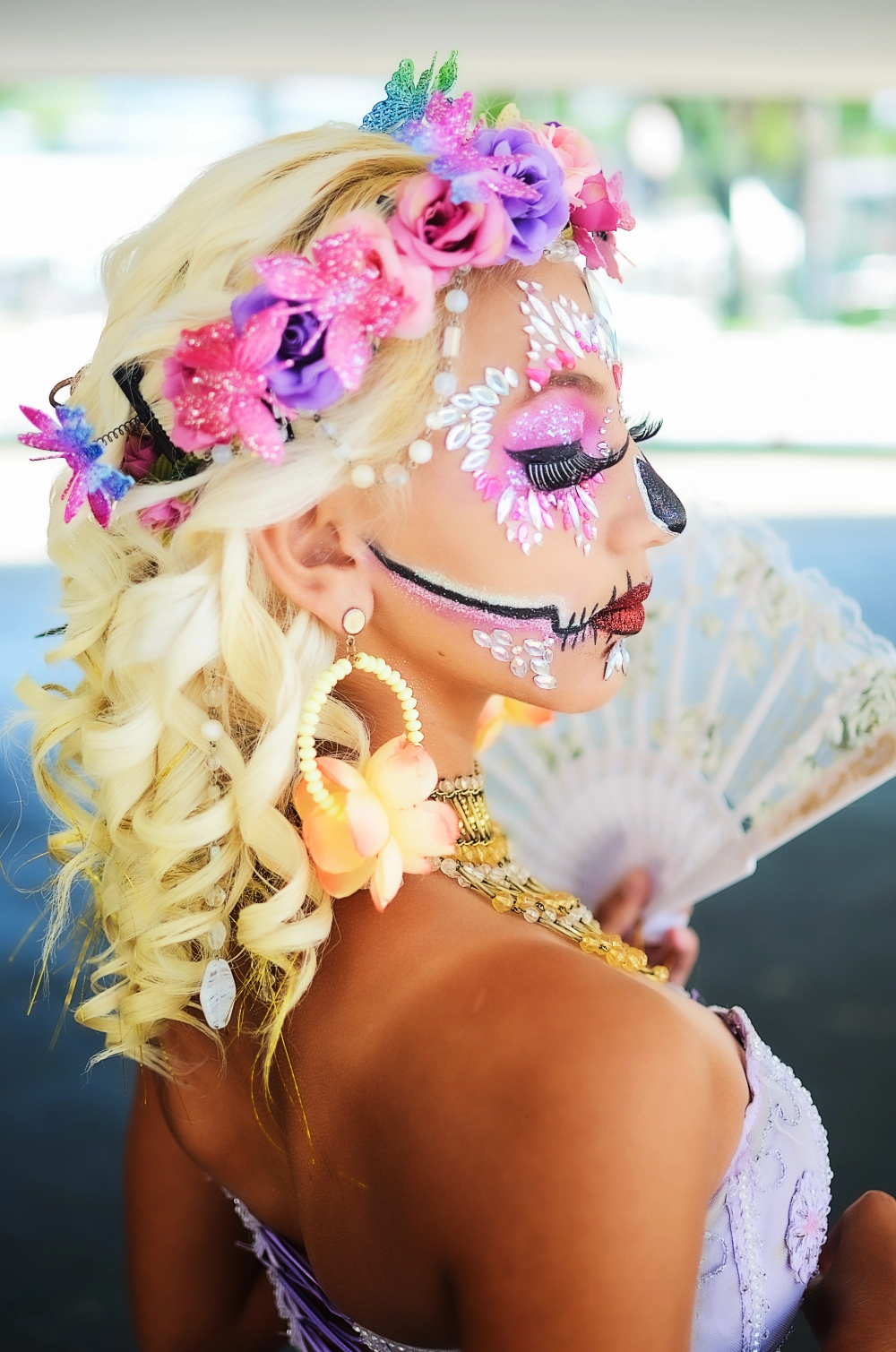Ensaio Caveira Mexicana La Catrina, fotografo Roberto Senna 2024