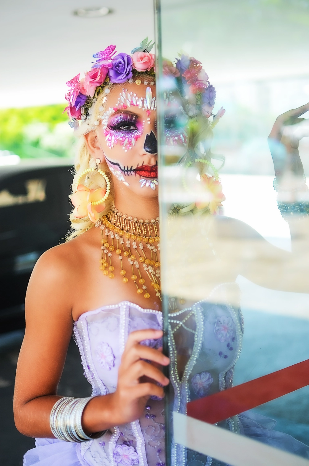 Ensaio Caveira Mexicana La Catrina, fotografo Roberto Senna 2024