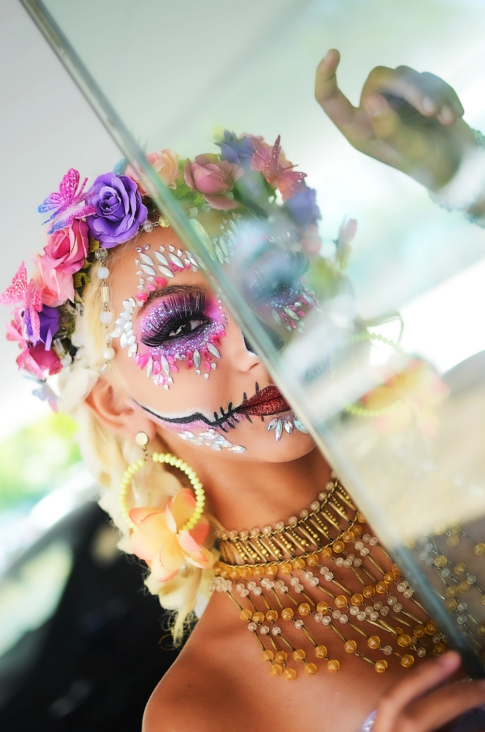 Ensaio Caveira Mexicana La Catrina, fotografo Roberto Senna 2024