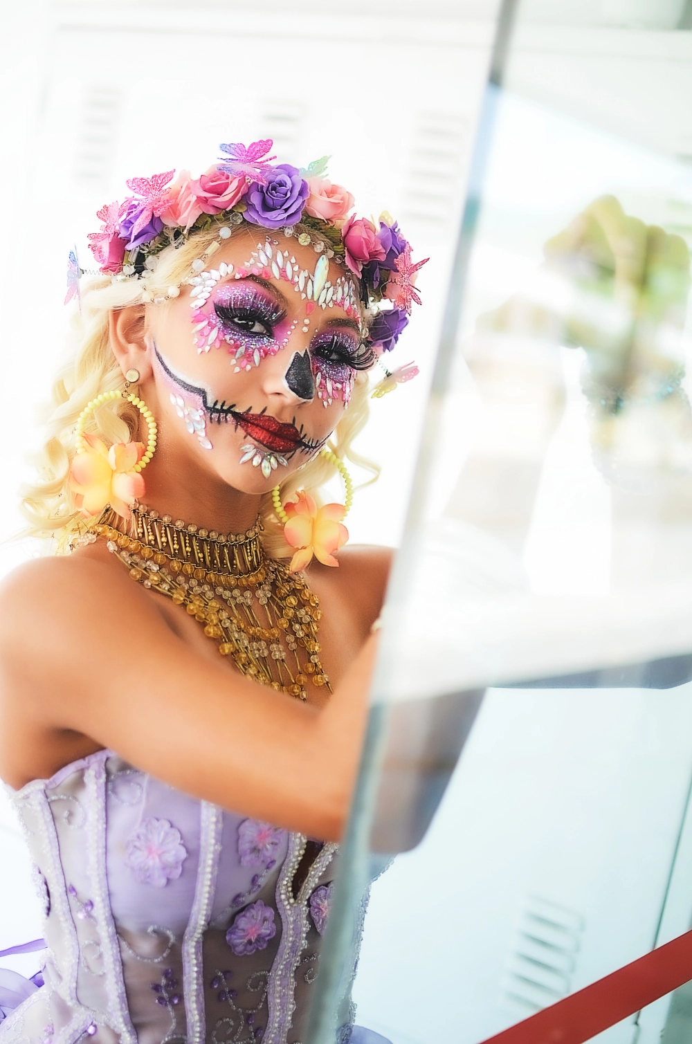 Ensaio Caveira Mexicana La Catrina, fotografo Roberto Senna 2024