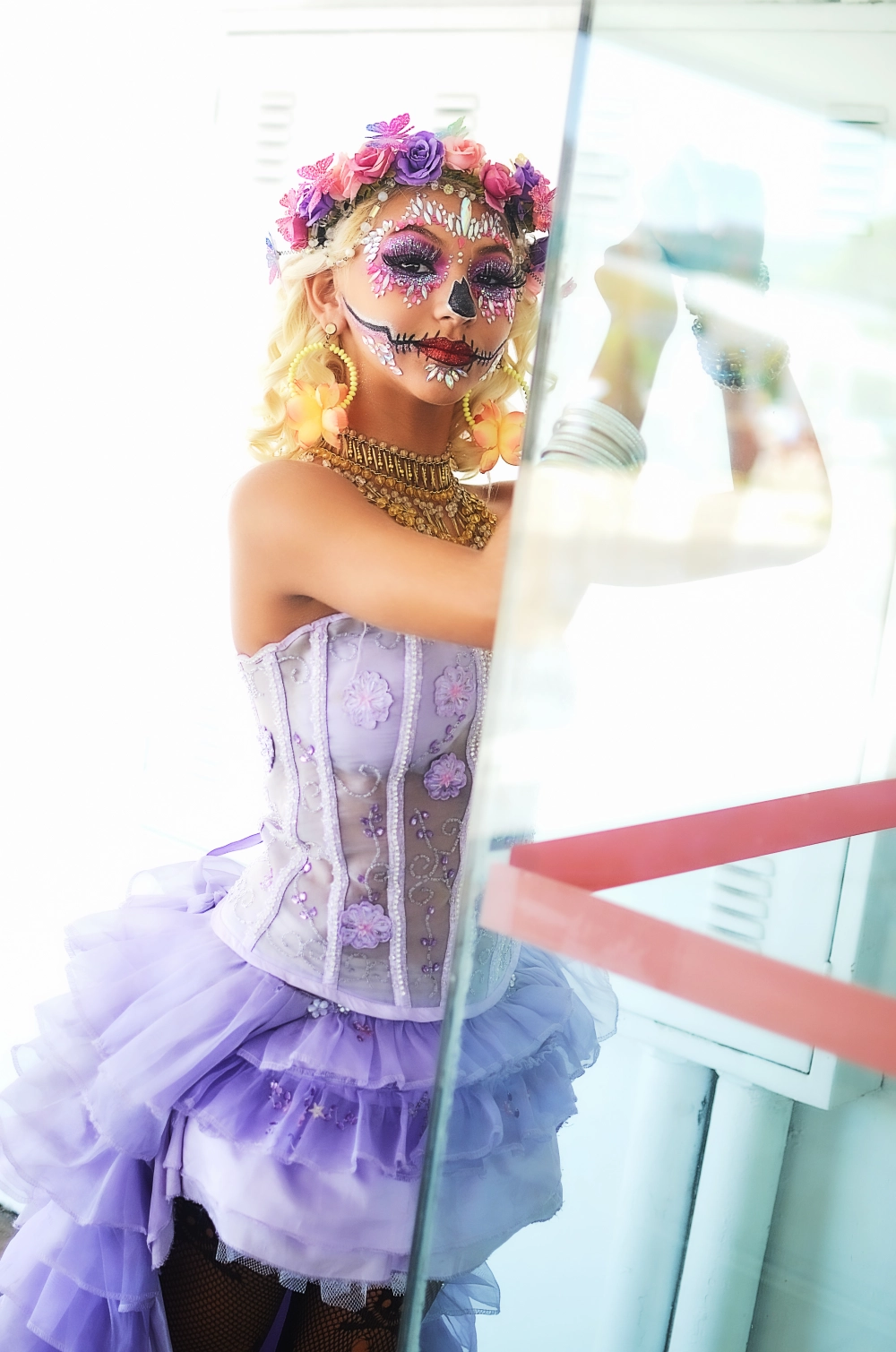 Ensaio Caveira Mexicana La Catrina, fotografo Roberto Senna 2024