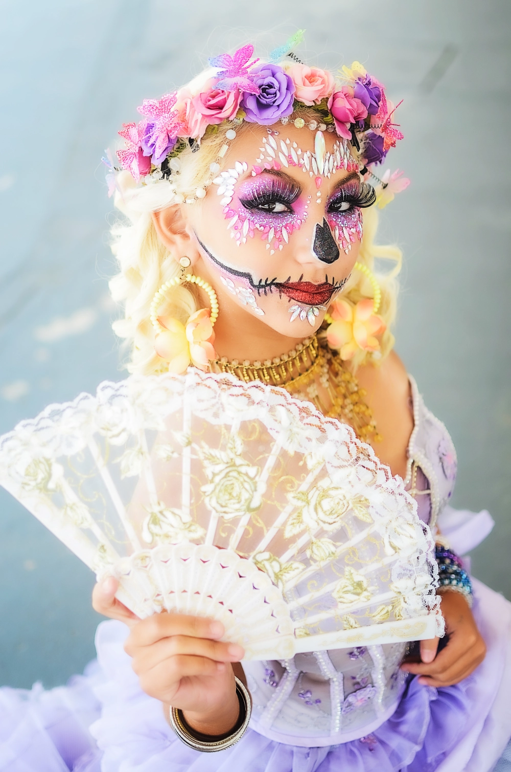 Ensaio Caveira Mexicana La Catrina, fotografo Roberto Senna 2024