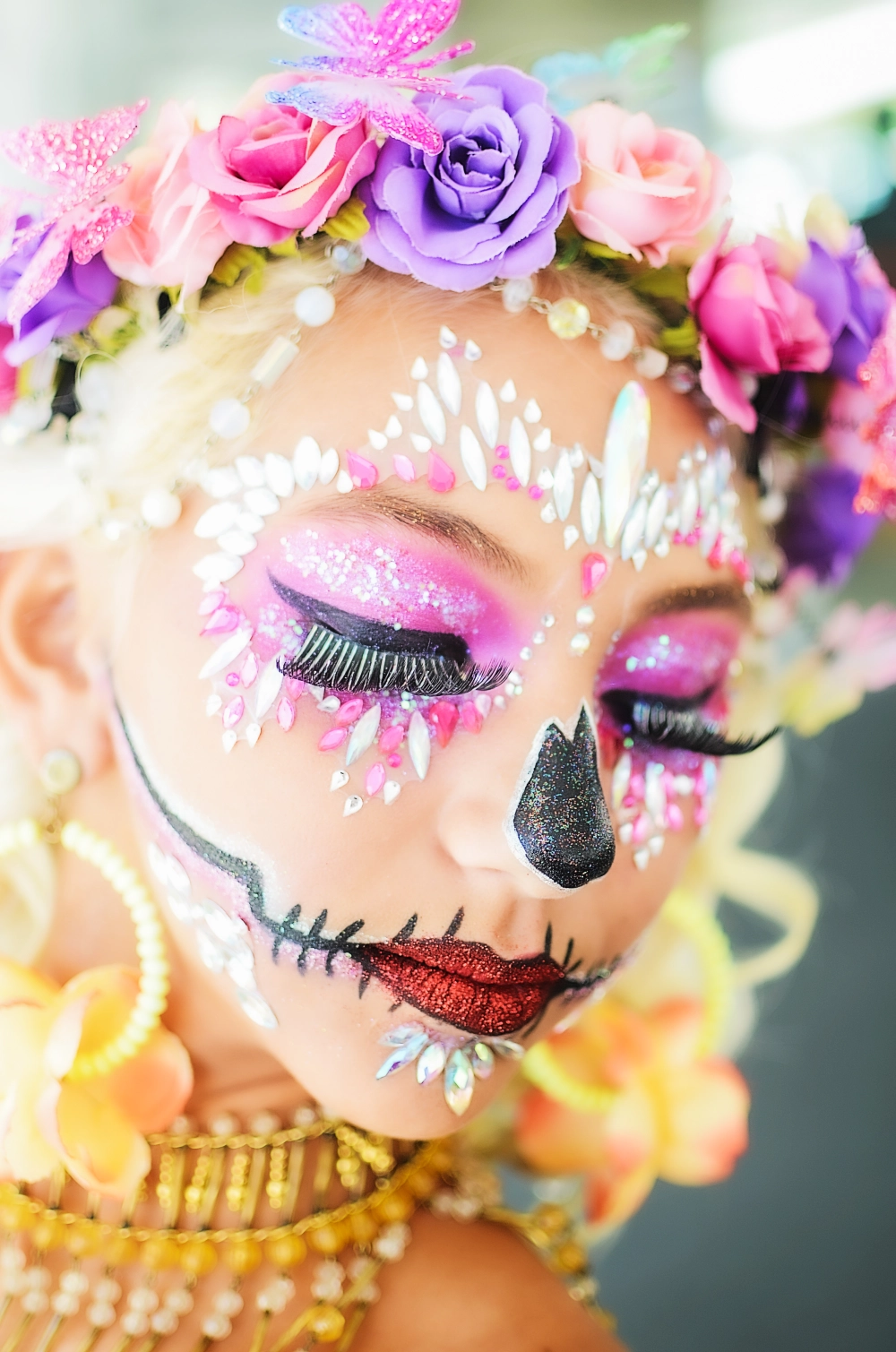 Ensaio Caveira Mexicana La Catrina, fotografo Roberto Senna 2024