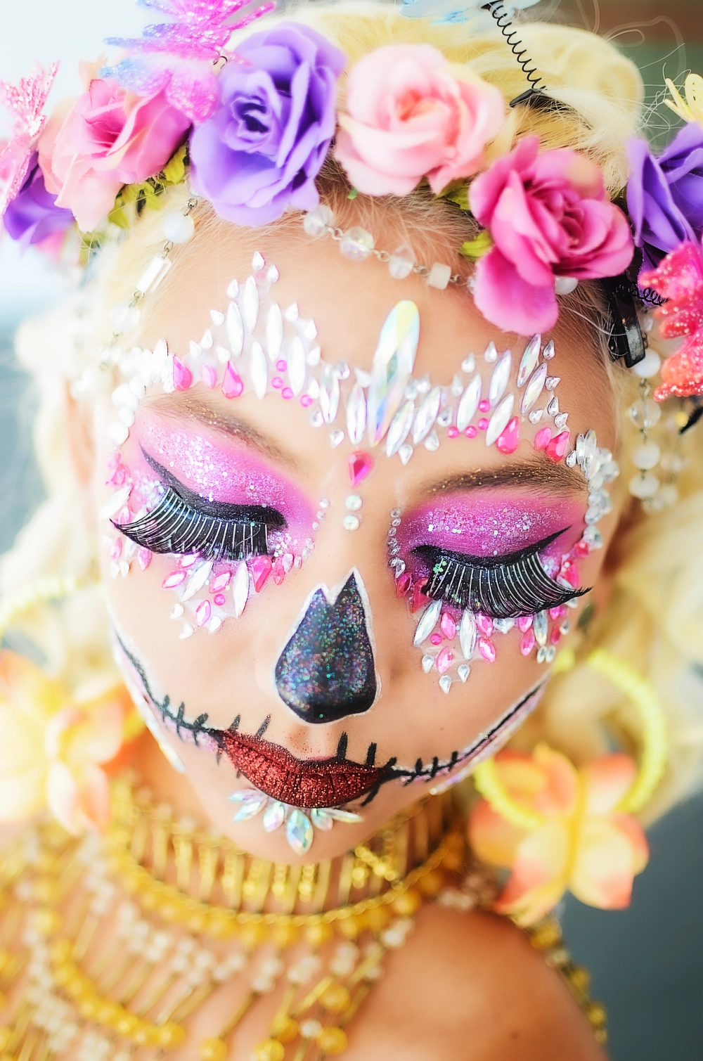 Ensaio Caveira Mexicana La Catrina, fotografo Roberto Senna 2024