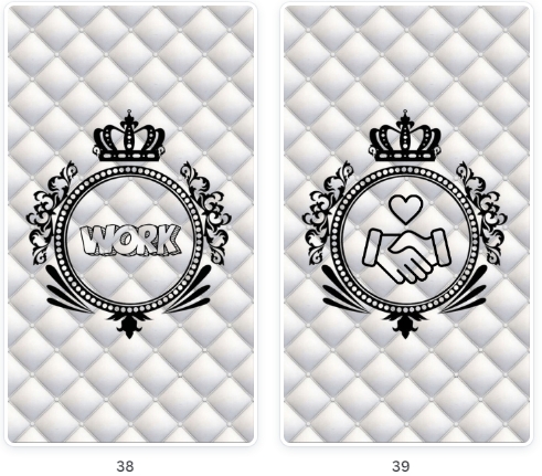 Modelos de Pacote Destaques Adolescente Luxo Branco