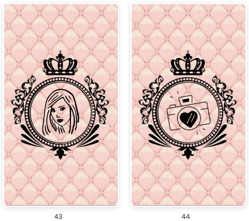 Modelos de Pacote Destaques Adolescente Luxo Rosa