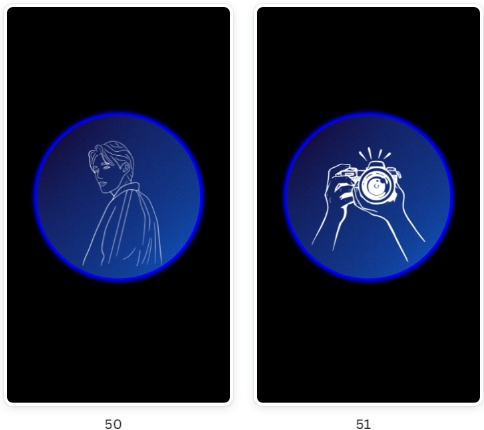 Modelos de Pacote Destaques Menino Básico Azul