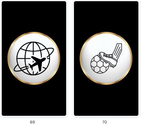 Modelos de Pacote Destaques Menino Básico Branco com Dourado