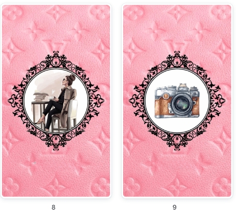 Modelos de Pacote Destaques Adolescente Luxo Louis Vuitton Pink