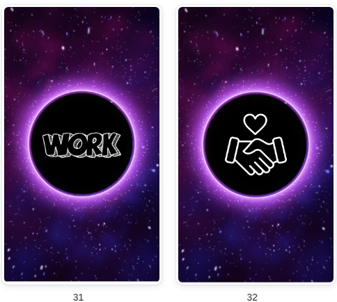 Modelos de Pacote Destaques Adolescente Luxo Galáxia Roxa