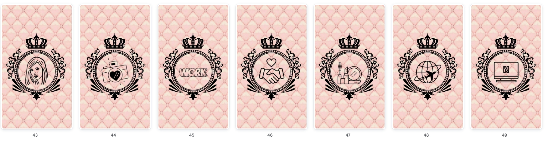 Modelos de Pacote Destaques Adolescente Luxo Rosa