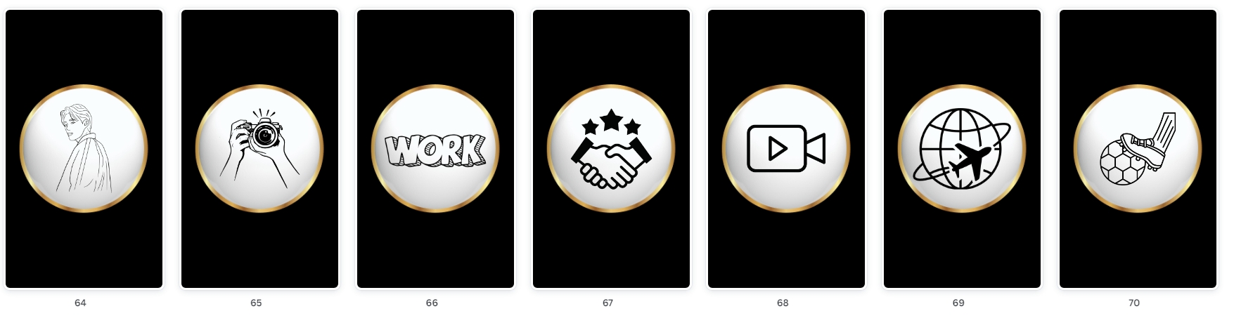 Modelos de Pacote Destaques Menino Básico Branco com Dourado