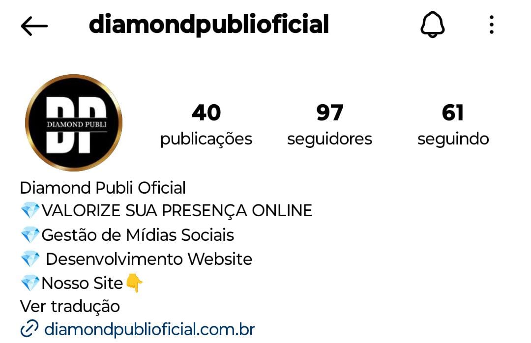 Bio Estruturada Diamond Publi Oficial - Diamond Publi Oficial