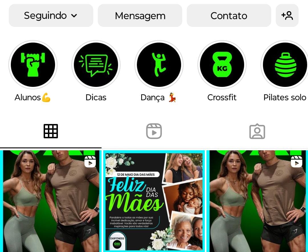 Destaques Organizados Oxifitness Academia - Diamond Publi Oficial